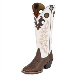 Tony Lama Women’s Beige Mustang 3R Western Boots